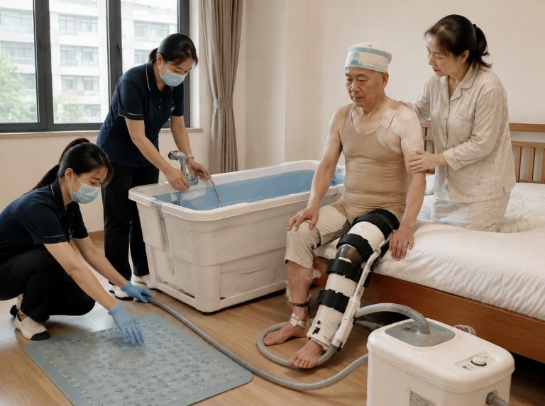 滨海县术后康复居家助浴服务