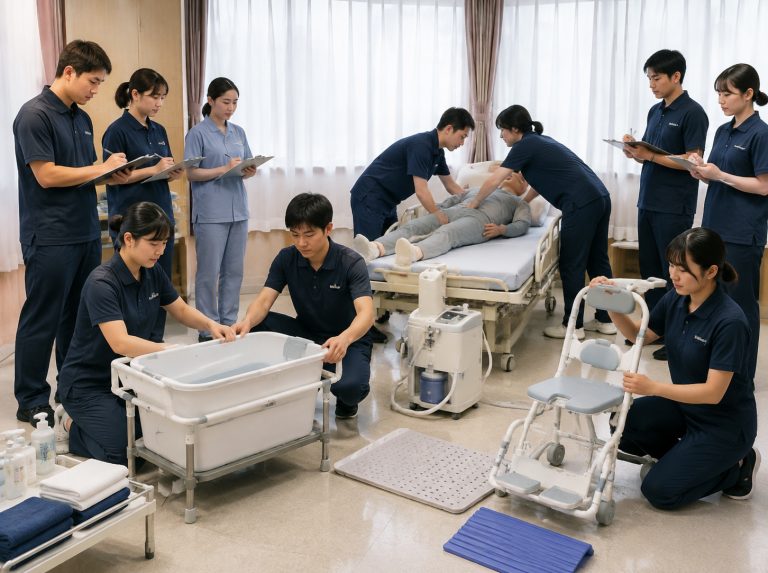 滨海县助浴师标准化实训课程